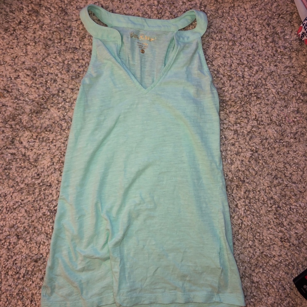 Beautiful mint green Lilly Pulitzer Tank